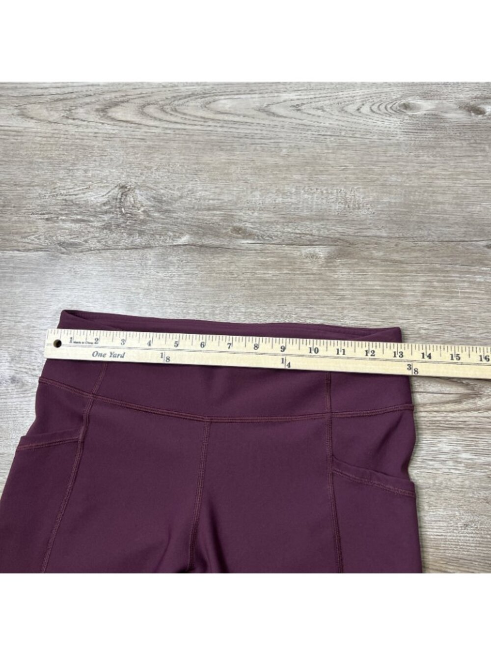Lululemon Tight Stuff High Rise‎ Tight 24 Inch Inseam Womens 6 Dark Adobe - Picture 9 of 16